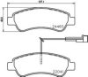 PAGID T2443 Brake Pad Set, disc brake
